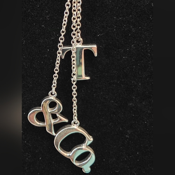 Tiffany & Co. Sterling Silver Vintage Lariat Necklace. 16" EUC. Full Inclusion - Picture 8 of 12